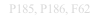P185, P186, F62
